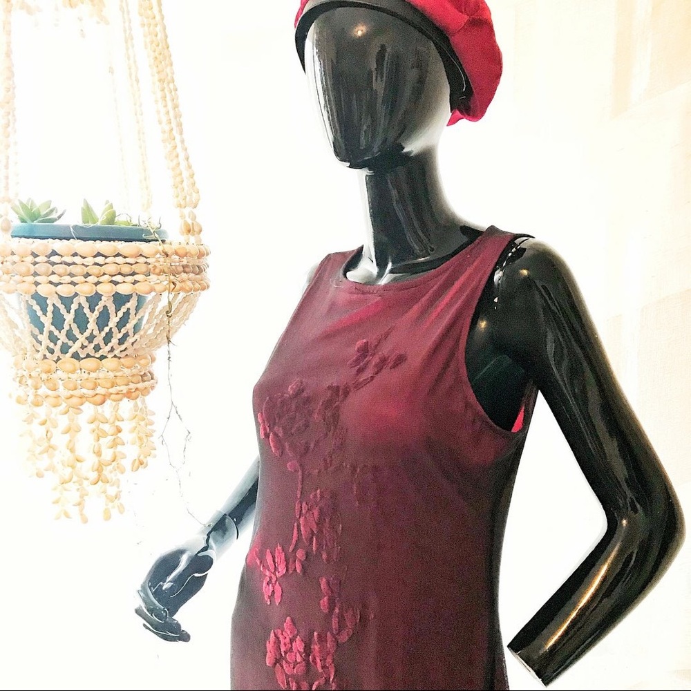 Vintage 1990’s Sheer Maxi Dress